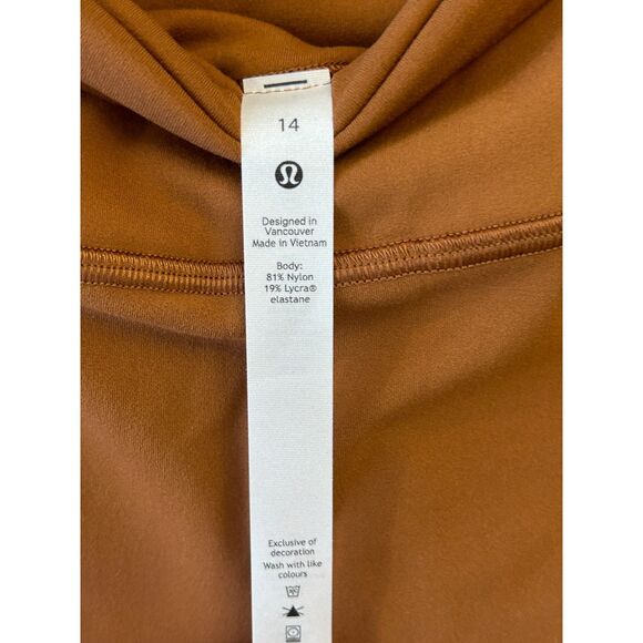 Lululemon Align High-Rise Pant Copper Brown Size 14 28" NWT - Picture 7 of 8